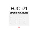 HJC xl i71 Pearl White Road Helmet Size XL