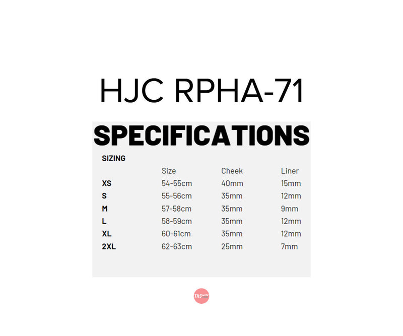 HJC l RPHA 71 Cleta MC1 Road Helmet Size Large