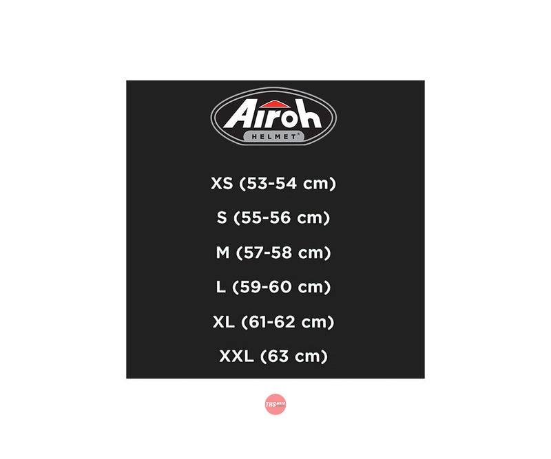 Airoh Connor Matte Black Helmet Size XS 54cm