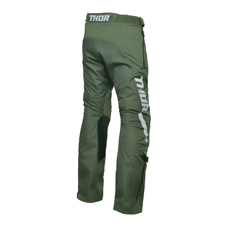 Thor MX S26 Terrain OTB (Over The Boot) Army Charcoal Off Road Pants Waist Size 34"