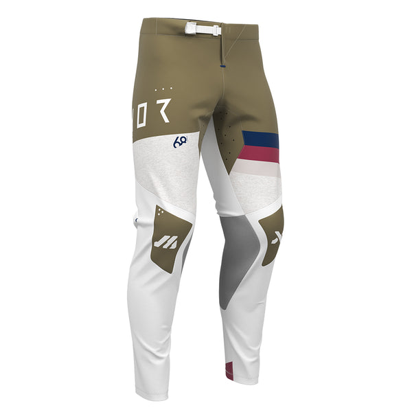 Thor MX Pants S26  Sportmode League White Copper 36 Waist Size 36"