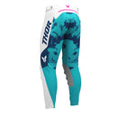Thor MX S26 Launchmode Bleach White Aqua Off Road Pants Waist Size 38"