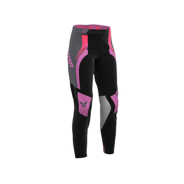 Thor MX Pants S26  Womens Sportmode Velocity Black Orange 11 12 Waist Size 30"