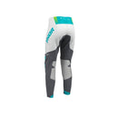 Thor MX S26 Sportmode Velocity Gray Aqua Womens Off Road Pants Size 11/12 Waist Size 30"