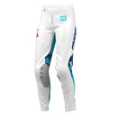 Thor MX S26 Launchmode Bleach White Aqua Womens Off Road Pants Size 9/10 Waist Size 28"