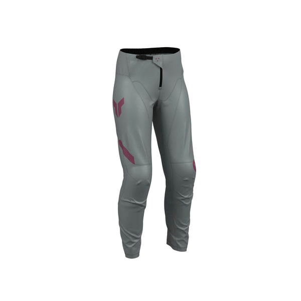 Thor MX Pants S26  Womens Ridemode Menace Pur Gray 11 12 Waist Size 30"