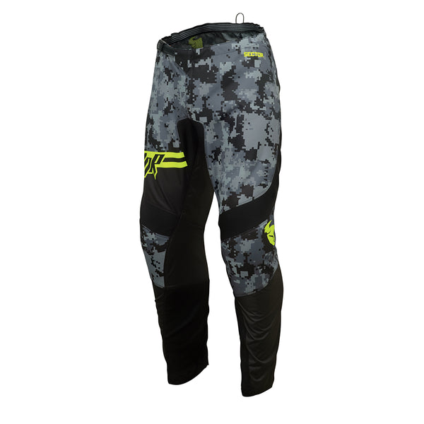 Thor MX Pants  Sector Youth Digi Black Camo Size 20 Waist Size 20"