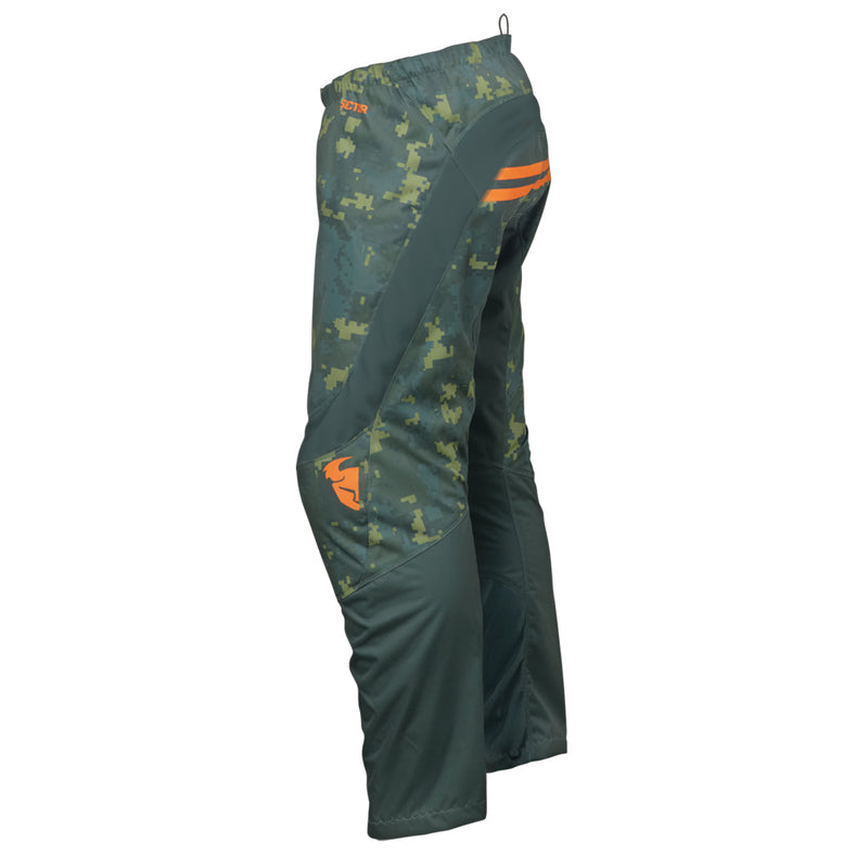 Thor MX Pants  Sector Youth Digi Green Camo Size 20 Waist Size 20"
