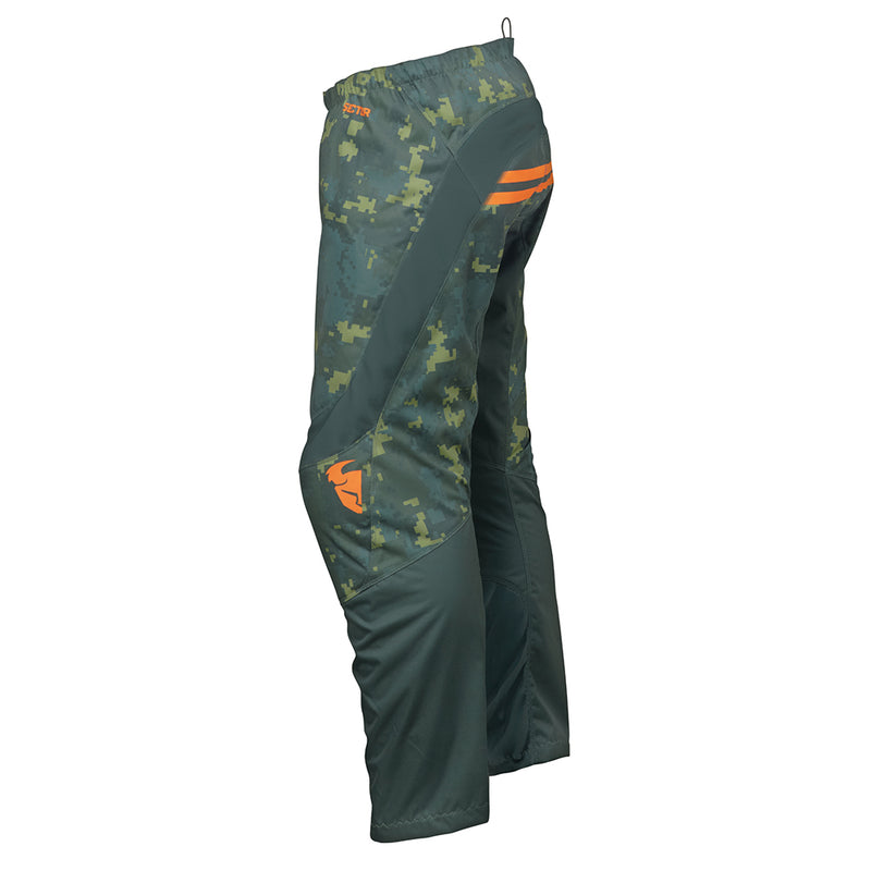 Thor MX Pants  Sector Youth Digi Green Camo Size 22 Waist Size 22"