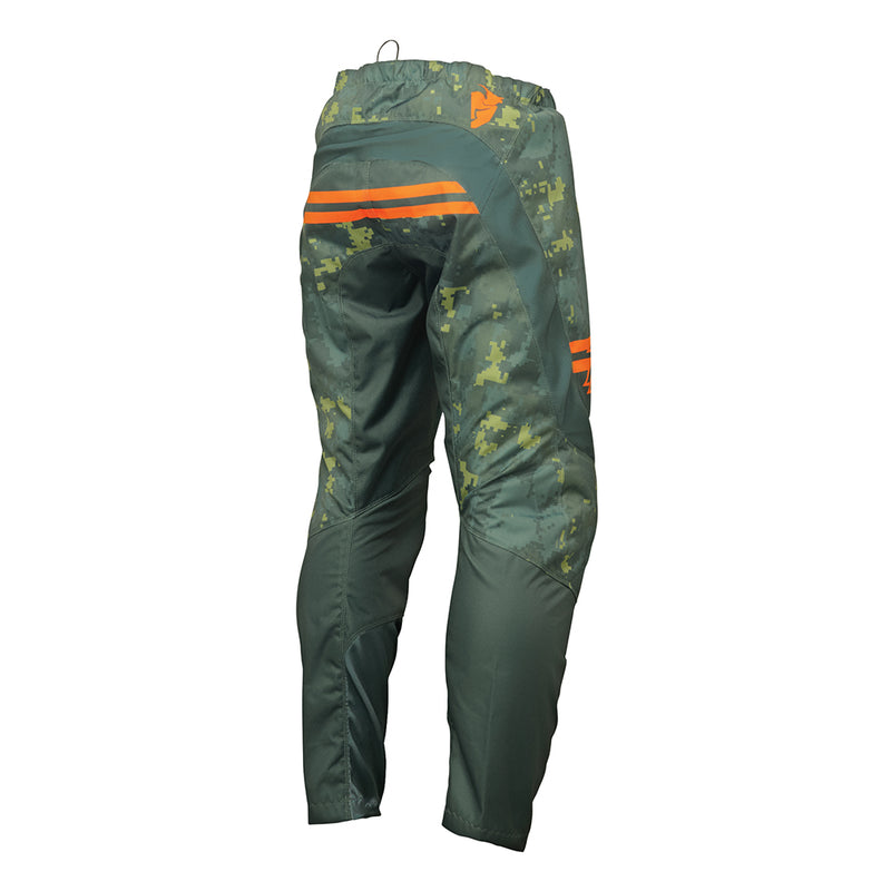 Thor MX Pants  Sector Youth Digi Green Camo Size 22 Waist Size 22"