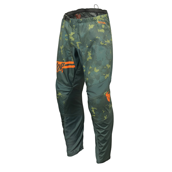 Thor MX Pants  Sector Youth Digi Green Camo Size 22 Waist Size 22"