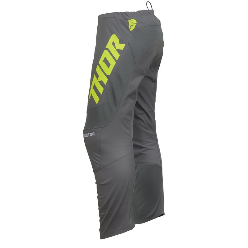 Thor MX Pants  Sector Youth Checker Gray Acid Size 24 Waist Size 24"