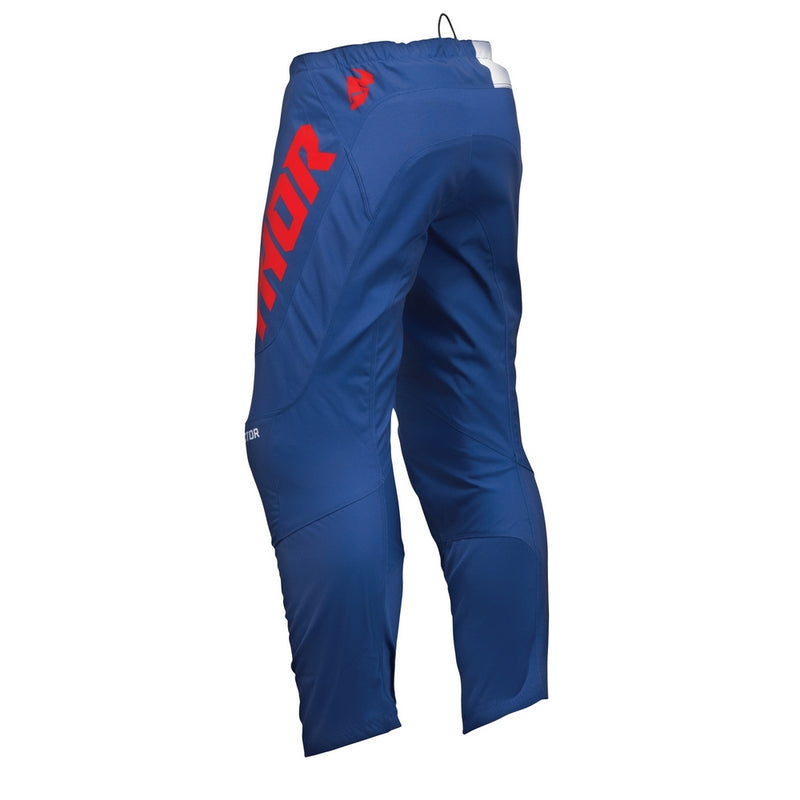 Thor MX Pants  Sector Youth Checker Navy Red Size 22 Waist Size 22"