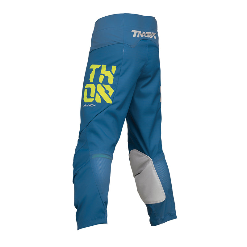 Thor MX Pants S25  Launch Youth Forge Blue 18 Waist Size 18"