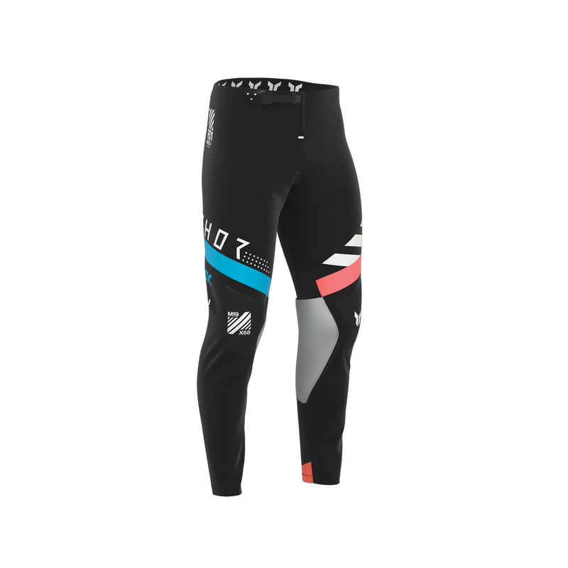 Thor MX Pants S26  Youth Sportmode Synth Black 26 Waist Size 26"