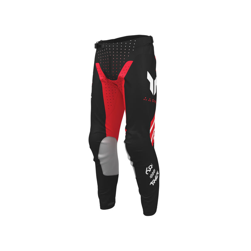 Thor MX Pants S26  Youth Launchmode Futura Black Red 22 Waist Size 22"
