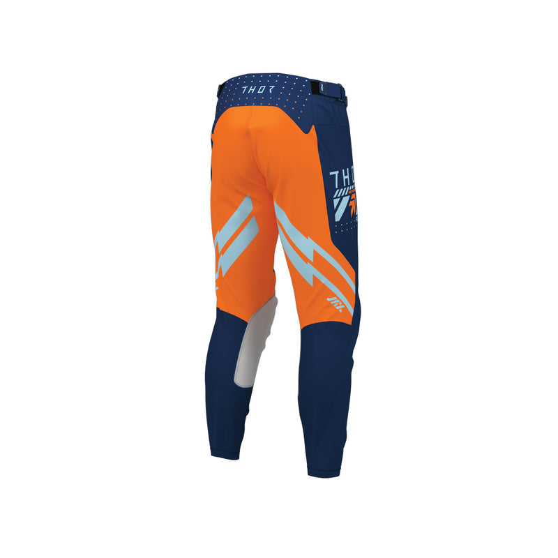 Thor MX Pants S26  Youth Launchmode Futura Navy Org 18 Waist Size 18"
