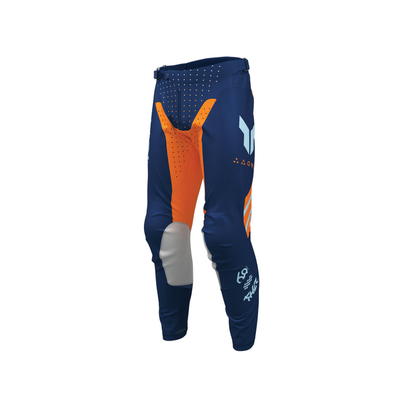 Thor MX Pants S26  Youth Launchmode Futura Navy Org 18 Waist Size 18"