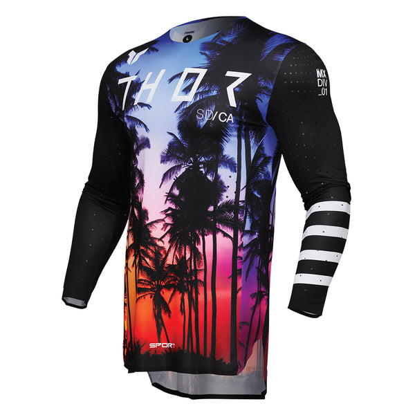 Thor MX Jersey S25  Sport Sd Black XLarge