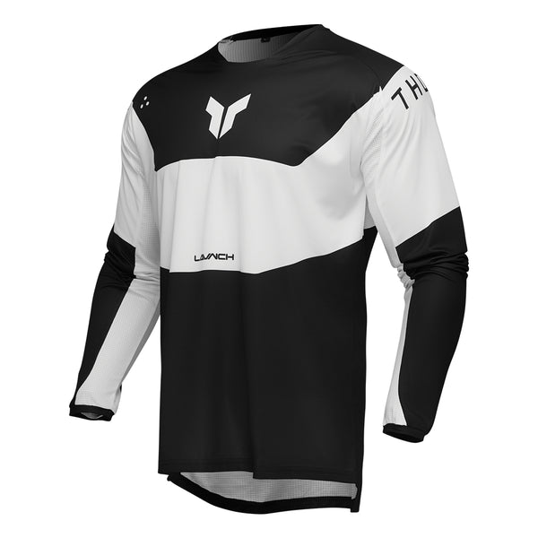 Thor MX Jersey S25  Launch Storm Black 2XL