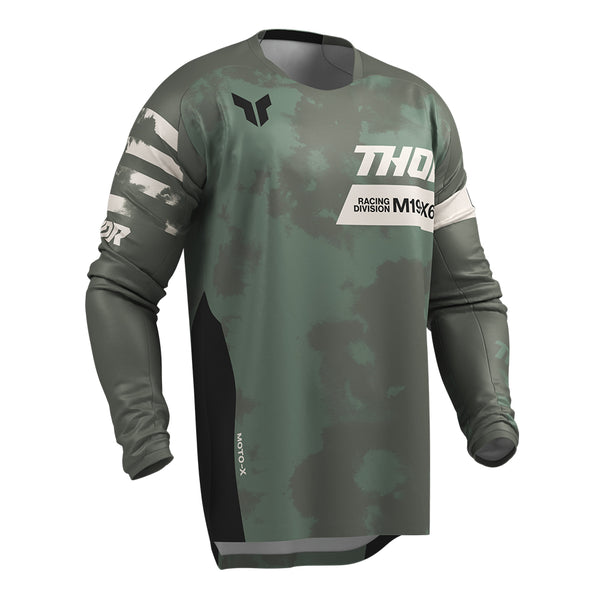 Thor MX Jersey S26  Launchmode Bleach Black Camo 2XL