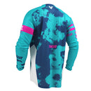 Thor MX S26 Launchmode Bleach White Aqua Off Road Jersey Size 2XL