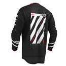 Thor MX S26 Launchmode Futura Black Red Off Road Jersey Size Large