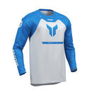 Thor MX S26 Ridemode Menace Blue Off Road Jersey Size Large