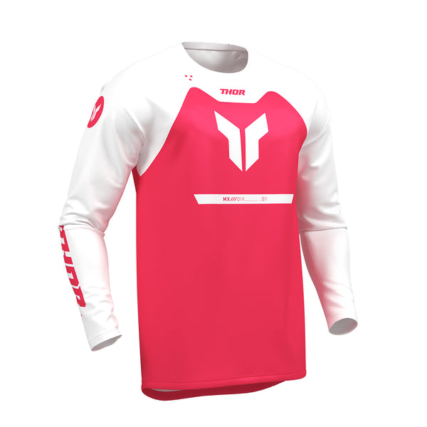 Thor MX Jersey S26  Ridemode Menace Red XL