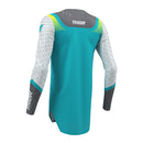 Thor MX S26 Sportmode Velocity Grey Aqua Off Road Jersey Womens Size Large