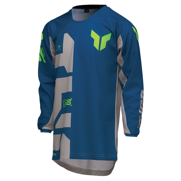 Thor MX Jersey S25  Launch Youth Forge Blue 2XS