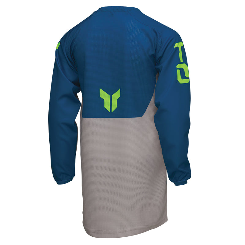 Thor MX Jersey S25  Launch Youth Forge Blue XS
