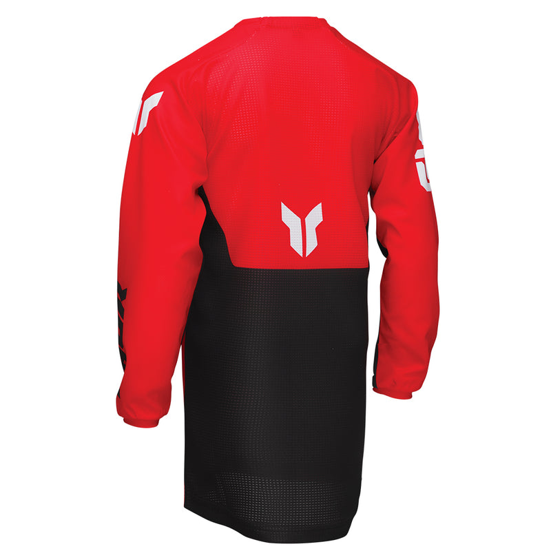 Thor MX Jersey S25  Launch Youth Forge Red XS