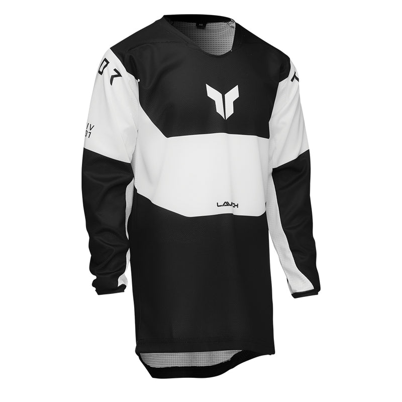 Thor MX Jersey S25  Launch Youth Storm Black 2XS