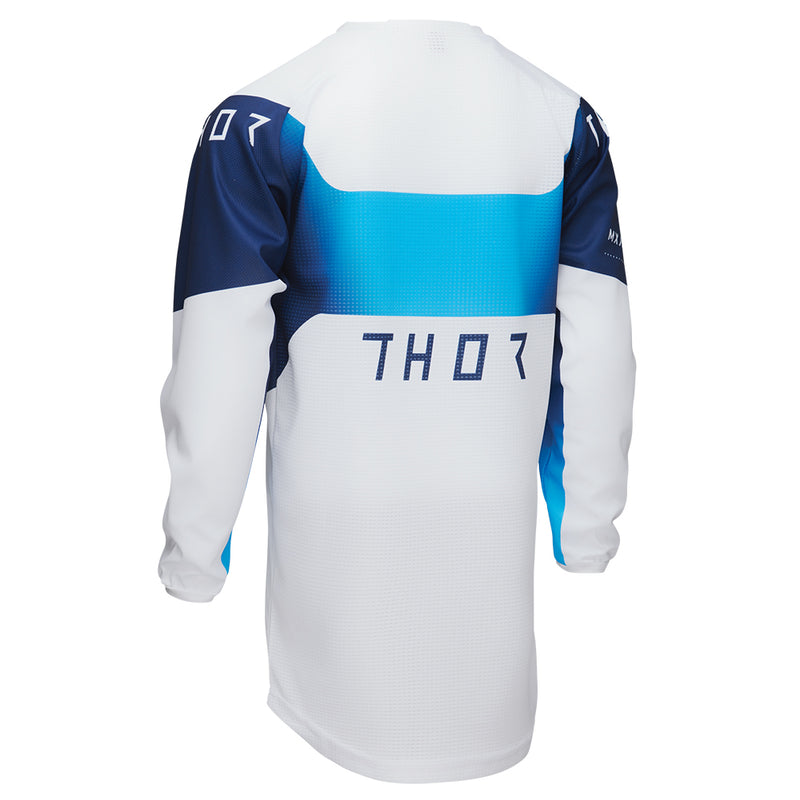 Thor MX Jersey S25  Launch Youth Storm White 2XS