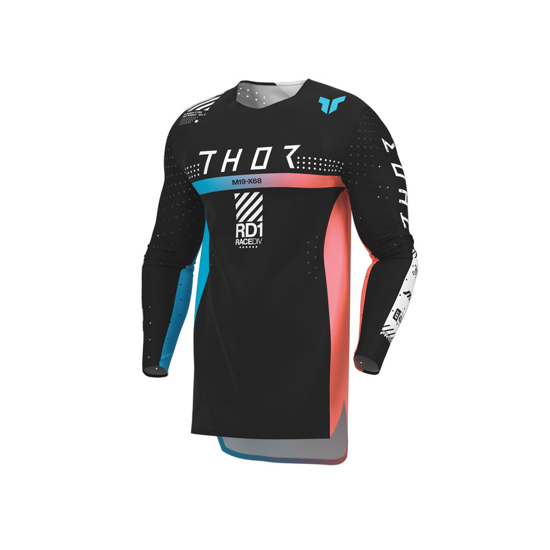 Thor MX Jersey S26  Youth Sportmode Synth Black Medium
