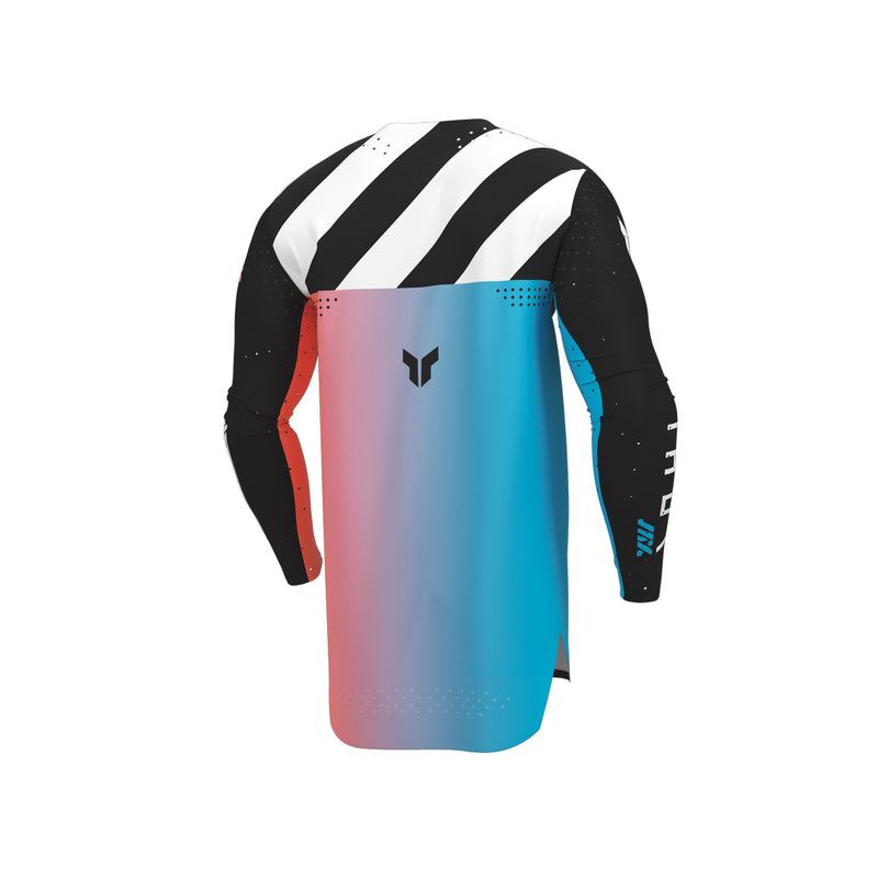 Thor MX Jersey S26  Youth Sportmode Synth Black Large