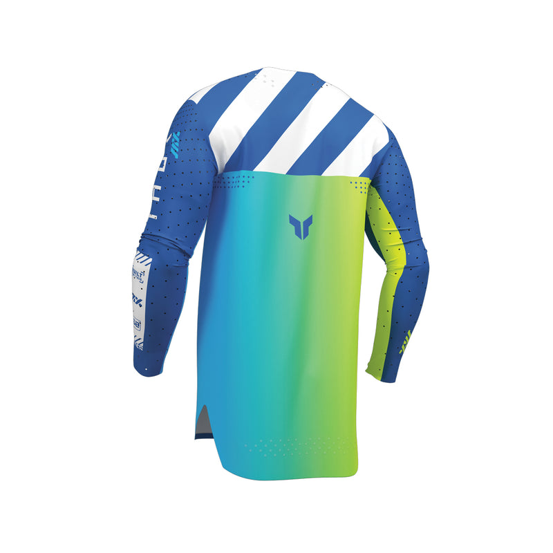 Thor MX Jersey S26  Youth Sportmode Synth Blue Large
