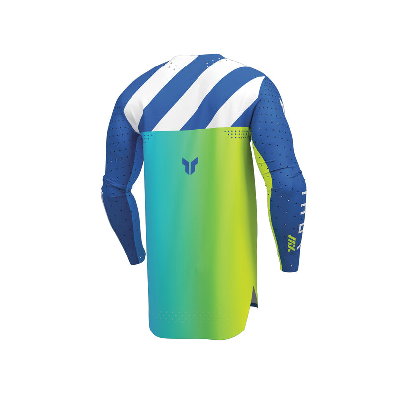 Thor MX Jersey S26  Youth Sportmode Synth Blue Large