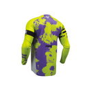 Thor MX S26 Launchmode Bleach Gray Acid Jersey Youth Size 2XS