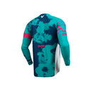 Thor MX S26 Launchmode Bleach White Aqua Jersey Youth Size Medium