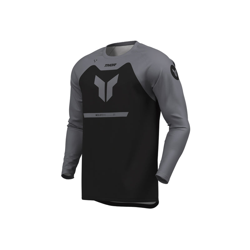 Thor MX Jersey S26  Youth Ridemode Menace Black Small