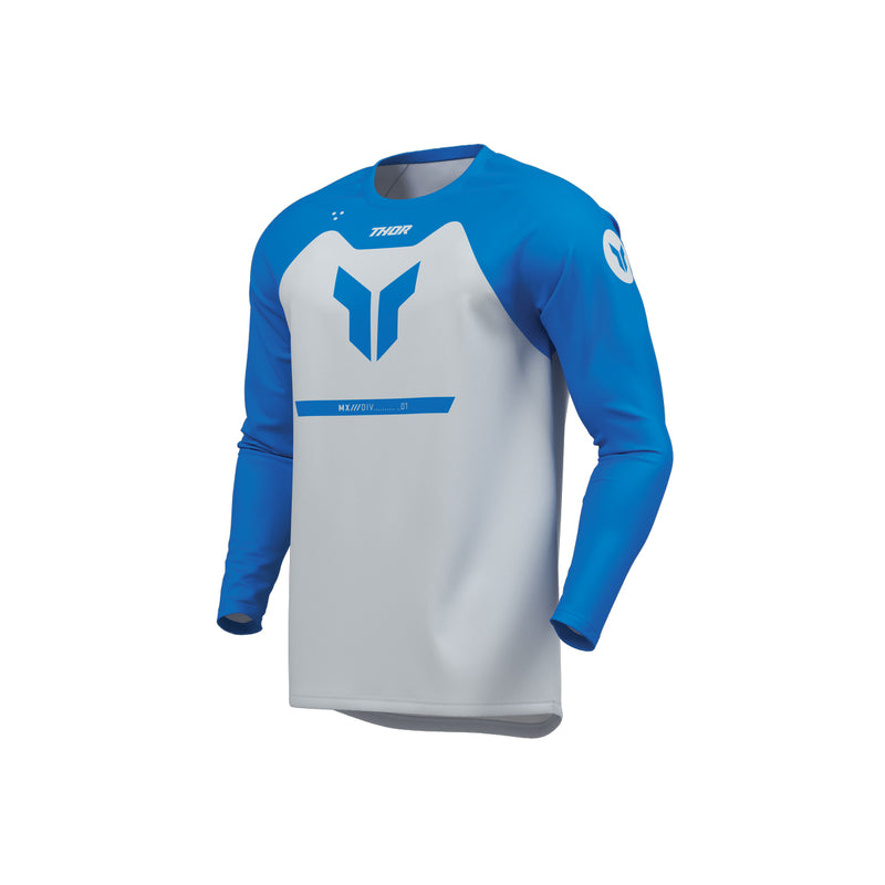 Thor MX Jersey S26  Youth Ridemode Menace Blue Small