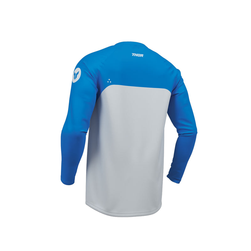Thor MX Jersey S26  Youth Ridemode Menace Blue Medium