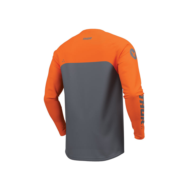 Thor MX Jersey S26  Youth Ridemode Menace Charcoal Small