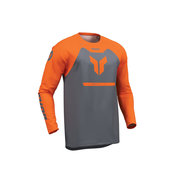 Thor MX Jersey S26  Youth Ridemode Menace Charcoal Medium