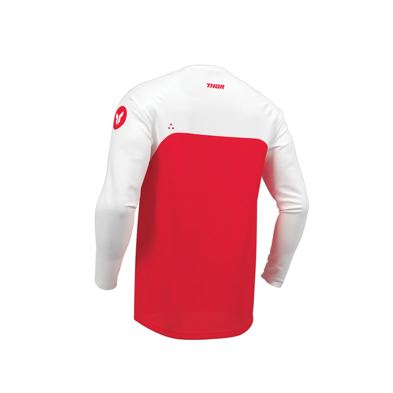 Thor MX Jersey S26  Youth Ridemode Menace Red Large
