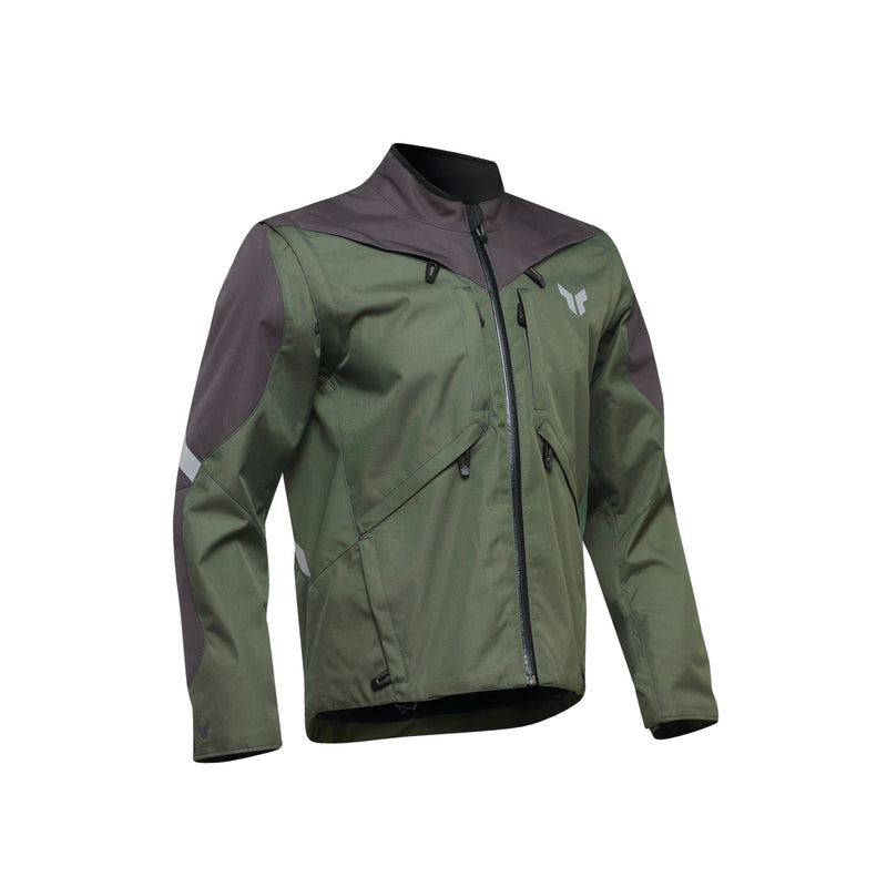 Thor MX S26 Terrain Army Charcoal Jacket Size Medium