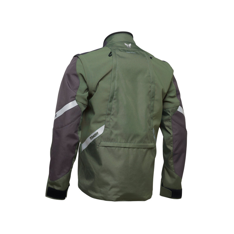 Thor MX S26 Terrain Army Charcoal Jacket Size Medium