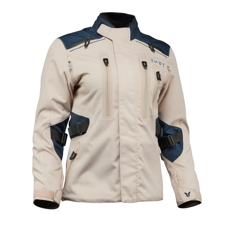 Thor MX Jacket S26  Womens Range Sand Midnight Large